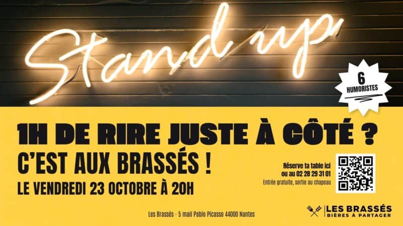 Soirée Stand-Up au Restaurant Les Brassés